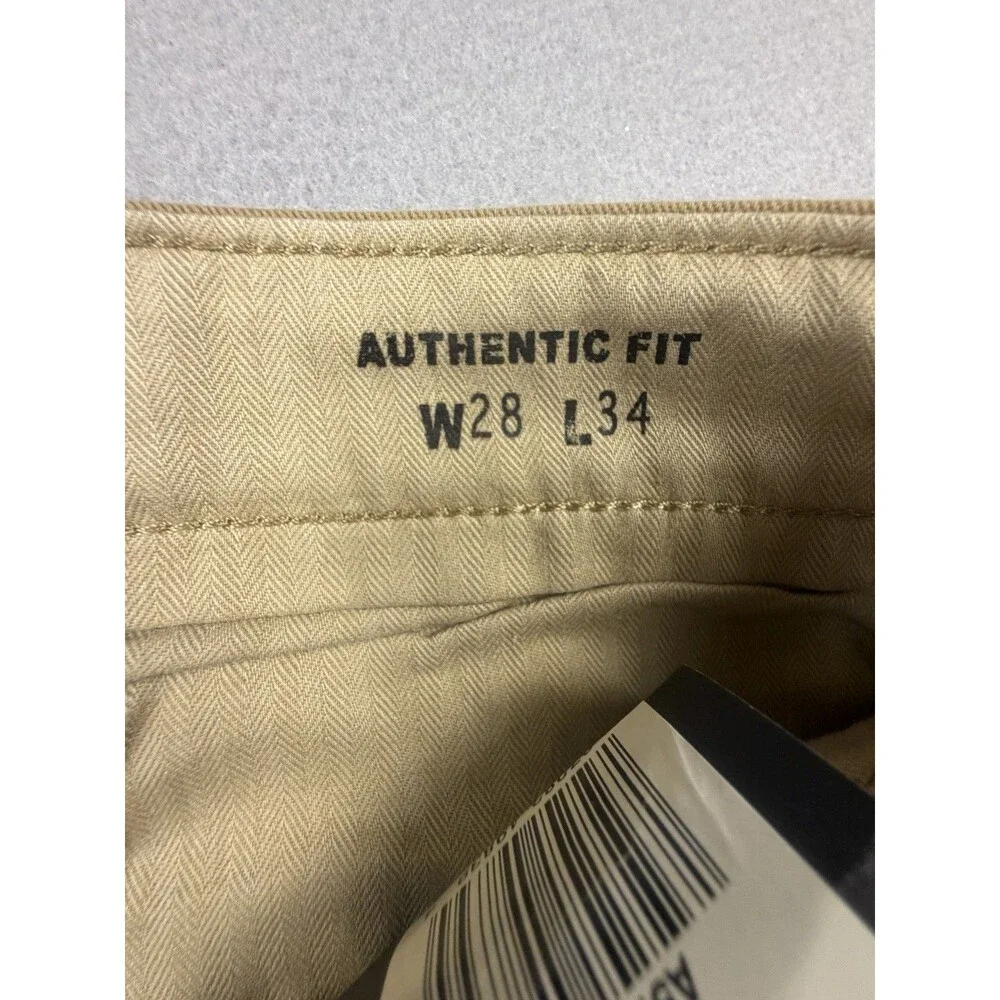 Levi's XX Chino Relaxed Fit Twill Chino Pants Tan Straight Leg Pockets 28